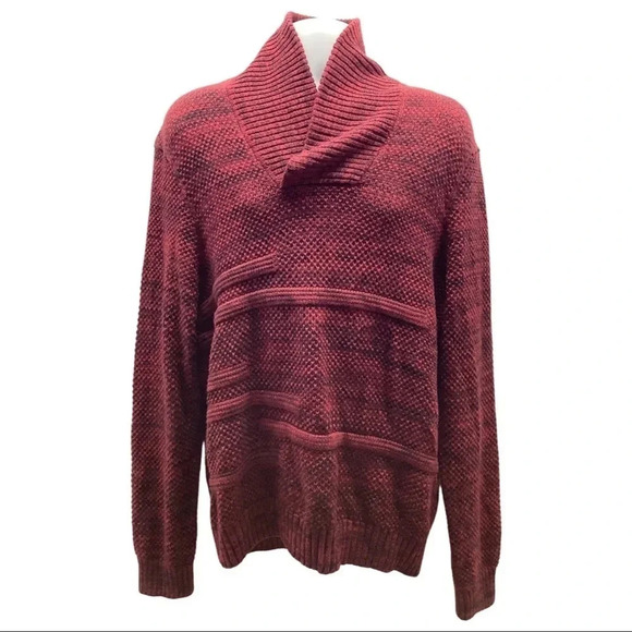INC Size XXL International Concepts Bright Rhubarb Mens Sweater. New With Tags - Picture 1 of 5